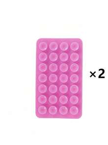 1pc Silicone Phone Sticky Grip Handle, Suction Phone Case Stand, Hands-Free Sticky Phone Handle For Selfie And Video, Mobile Finger Grip Stand - Multicolor - View 16
