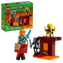 LEGO Đồ chơi xếp hình Minecraft (Building Blocks), thích hợp cho bé trai và bé gái trên 6 tuổi, mô phỏng các cảnh và nhân vật trong trò chơi điện tử, quà tặng sinh nhật. - Nhiều màu - Xem 2