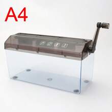 Portable A6 A4 Paper Hand Shredder Manual Straight Cut Home And Office - A4 - View 11