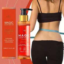 Besque Magic Body Oil, 3.38 FL OZ, After Shower Body Oil For Women, Hydrating Skin Care For Full Body That Plumps, Tightens, And Firms Skin With Natural Ingredients, Luxury Spa Gifts - Pack Of 1 - 花香調 - 查看 8