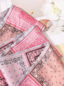 1条佩斯利花纹发带，女士复古造型发箍，适合日常、派对和通勤发型，沙滩配饰，夏季穿搭 - 彩色 - 查看 5