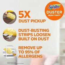 Swiffer Dusters Heavy Duty Multi-Surface Duster Refills For Cleaning, Unscented, 11 Count - MàuA - Xem 2