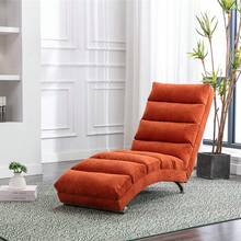 Patio Sofas - Orange + Linen - View 9