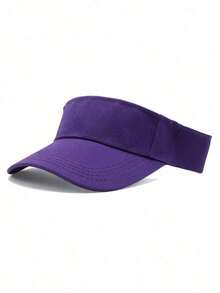 Summer Sun Hat For Women Adjustable Sun Hat Anti-Ultraviolet Top Hollow Solid Color Sports Tennis Golf Running Sun Protection Baseball Cap - Nhiều màu - Xem 4