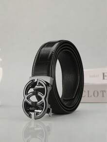 GG Design! Alloy Buckle Men's Belt - Multicolor - View 1