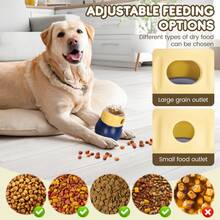 Cat Slow Feeder, Pet Interactive Food Treat Puzzle Feeder – Slow Down Eating Feeding Dispenser Toy For Cat And Kitten - Blue - View 8