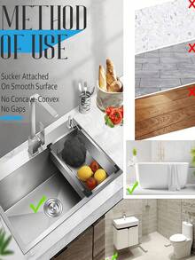 1个硅胶毛发收集器，浴缸和淋浴排水塞，厨房异味塞，防堵塞水槽滤网 - A - 查看 10