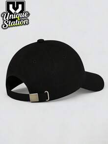 Dutch,1 Cap - Unisex Lettering &Print Hip-Hop Street-Style Baseball Cap Trucker Hat, Dad Hat, Hip-Hop Cap - Ideal For Outdoors, Travel, Hiking, And The Beach - 黑色 - 查看 4