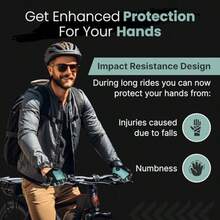 Guantes de ciclismo para bicicleta guantes de bicicleta de montaña antideslizantes acolchados transpirables con medio dedo accesorios deportivos para hombres y mujeres - Gris  Medio dedo - Ver 2