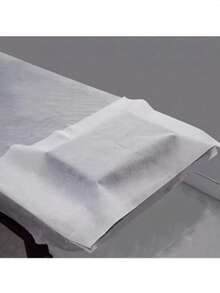 100 chiếc ga trải giường massage dùng một lần không dệt, chất liệu vải không dệt, dùng cho tiệm làm đẹp, xăm hình, vệ sinh giường, vỏ gối mặt. - trắng - Xem 1