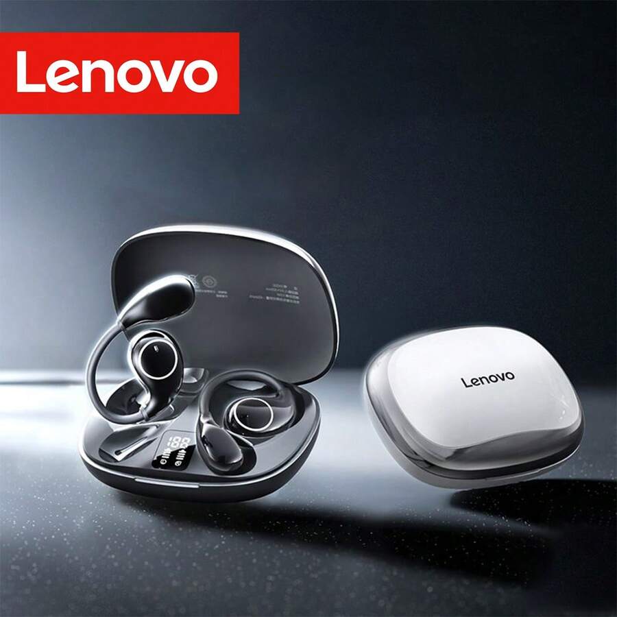 Lenovo 联想 TA320 开放式无线耳机，2026 新款，蓝牙 5.4 稳定连接，超低延迟，超长续航，HiFi ENC 降噪，佩戴舒适 - 查看 1