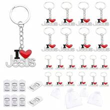 30 chiếc móc khóa hình Chúa Giê-su, móc khóa tôn giáo, móc khóa cửa xe, móc khóa Chúa Giê-su, quà tặng cầu nguyện Phục Sinh, quà tặng tôn giáo Cơ đốc giáo, ân sủng, lễ Phục Sinh. - A - Xem 10