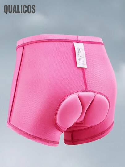 Qualicos 4D Thick Padded Cycling Underwear Shorts For Women, Suitable For All Season Cycling