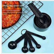 1 Set Of 10 Measuring Cups And Spoons Set, Stackable Measuring Cups And Spoons, Kitchen Utensils For Cooking And Baking - Multicolor - View 5