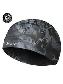 Musion 1顶多功能骷髅帽，轻便吸汗头盔内衬，防风滑雪帽，适用于摩托车、滑雪、户外运动 - 彩色 - 查看 22