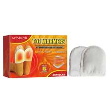 Calentadores de pies Jaysuing (en caja) - Parches térmicos desechables y autoactivables para los pies (Invierno): Calor corporal y podal, y protección contra el frío. - En caja - Ver 7