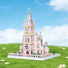 4244片欧美建筑主题迷你积木 | ABS材质袋装 | 高度还原 | 3D立体拼装玩具 | 多种款式可选（纽约天际线/迪拜天际线/大本钟/粉红城堡） | 建筑爱好者的理想之选 | 激发想象力，培养耐心 | 完美的家居桌面装饰及生日/节日/派对礼物 - 多色(袋裝) - 查看 2