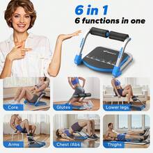 MERACH Ab Machine For Home Gym, Adjustable Ab Trainer With 3 Resistance Levels, Sit Up Exercise Equipment For Core Workout, Automatic Rebound Ab Crunch Machine, Ab Workout Equipment For Stomach - Blue - View 7