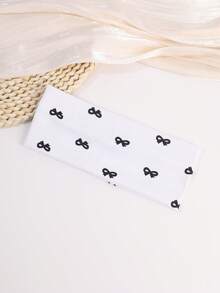 3pcs Casual Butterfly Print Knitted Headbands, Suitable For Daily, Running, Yoga - Multicolor - View 4