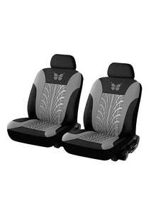 Car Seat Cover Full Set-Universal Car Seat Covers With Butterfly Heat Transfer Printing – Soft & Breathable Polyester, 3D Textured Fabric, Full Coverage For 5-Seat Cars, Anti-Slip Design, Protects Original Leather,Butterfly Pattern Auto Seat Cover Set - Style a - View 18