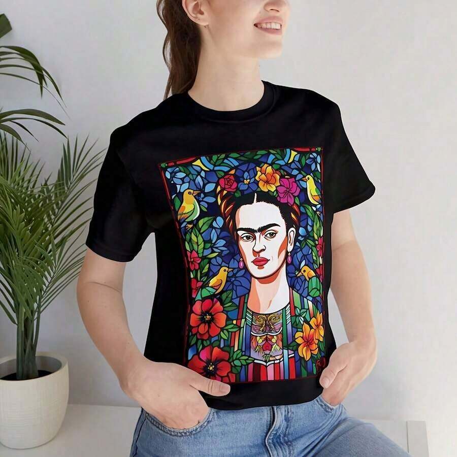 Camiseta artística de F1rida Kalho, crayón Nvas Frida, camiseta de Frida Kalho220G InduM1entariA1 Primaria de aL1Godn masculina, 220 g de confort sin par.Dirigida a todaS1 Las perS1onas, indistintaM1ente de su género.Material perdurable de gran C1Alidad, funcional para todo diseño, amable al tacto pero concebido parA1 Persistir.Blusas transpirables mujer, equipos de otoño, vestuario de viA1Je, trA1Jes de new years feM1eninos. - Negro - Ver 1