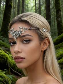 1 cái/3 cái - Tai yêu tinh kèm mũ đội đầu, hai đôi tai tiên và dây chuyền hình mặt trăng kiểu cổ điển. Tai yêu tinh kèm trang phục phù hợp cho các dịp thời Phục Hưng, Halloween, Giáng sinh, nhập vai, sinh nhật, câu lạc bộ, chụp ảnh, tiệc hóa trang, v.v. - Nhiều màu - Xem 8