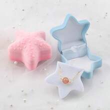 SMI Fine 1 Piece Small Jewelry Box Velvet Wedding Ring Box Necklace Display Box Cute Bear Gift Box Container Case For Jewelry Packaging - Starfish - View 8