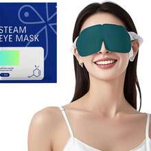 10pcs Self-Heating Steam Heating Eye Masks, Soft Comfortable Light-Blocking Blackout Sleep Eye Patches, Disposable Warm Thermal Compress Heat-Activated Eye Pads, Gentle Fragrance-Free Eye Care Supplies Effectively Relieving Eye Fatigue, Dry Eyes, Eye Strain, Eye Discomfort And Eye Puffiness, Helping Enhance Eye Relaxation And Support Restful Sleep, Portable Disposable Spa Eye Care Set For Women, Ideal Daily Eye Care Accessory For Office Workers, Students, Business People, Travelers, Home Rest And Daily Eye Care Use - 10PCS - 查看 7