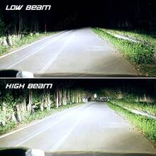 2pcs H7 3570 LED Headlight High Low Beam Bulb Kit 6000K White 2000LM Super Bright, Fog DRL Light Bulb, Mini Size, Plug And Play, Modern Design, 12V 24V, Aluminum Body - H7 - View 4