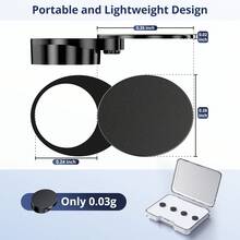 2/4/6个装 LED 灯旋转盖，适用于雷朋 Me/Ta 眼镜，可遮挡摄像头，保护隐私 - 查看 9