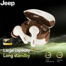 Jeep TWS Sports Wireless Earbuds 24-Hour Standby Time With Noise Cancellation Comfortable Wear Touch Control Earbuds Universal Suitable For Daily Use Gift Holiday Gift - View 6