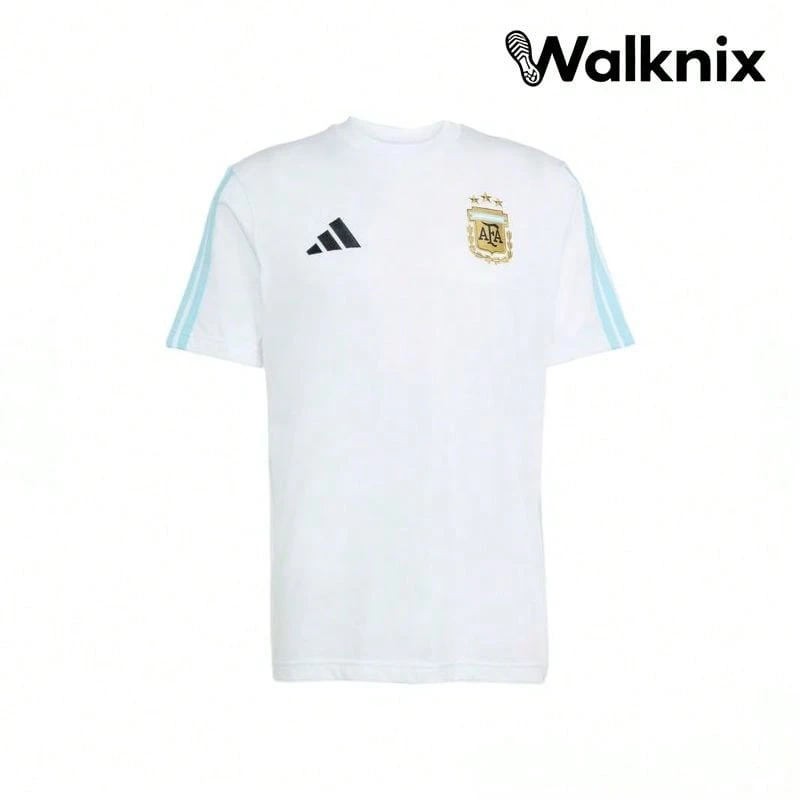 Adidas Argentina Pullover Short Sleeve Comfortable Football Shirt Tops Men - Multicolor - View 1