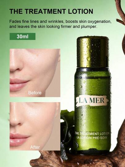 La Mer The Treatment Lotion Skin Barrier Repair Redness Relief Hydrating Youth-Boosting Lotion,​​Travel Size-30ml/1.01floz