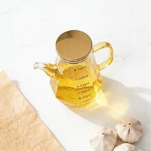 Glass Oil Bottle, Leak-Proof Oil Pot, Home Kitchen Seasoning Bottle, Large Capacity Soy Sauce Vinegar Oil Can, With Stainless Steel Lid - View 5