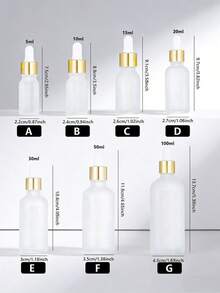 1PC 5ml-100ml Empty Dropper Bottles Aromatherapy Liquid Pipette Bottle Refillable Bottles Travel Perfume Bottle Containers - View 2