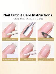 BORN PRETTY 20ml 指甲角质层软化剂，15秒快速软化凝胶指甲油，预防性指甲油护理，美甲完美礼物，女士佳选 - 20毫升 - 查看 5