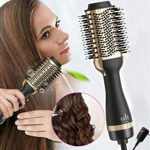 1PC Hair Dryer Brush Blow Dryer Brush In One, 3 In 1 One Step Hair Dryer And Styler, Negative Ion Hair Straightener Hot Air Styling Tool For Straightening Drying Smoothing Mother's Day Gift, Birthday Gift, Christmas Gift - 美規A型插(110-127V) - 查看 9