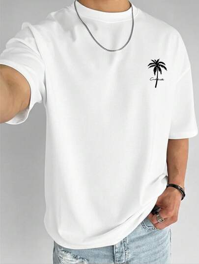  GRDR Men's Casual Round Neck Short Sleeve T-Shirt, Comfortable & Fashionable
