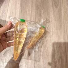 New Malt Sugar Vegetable Squeeze Toy, Slow Rebound Carrot Stress Relief Gadget - Multicolor - View 13