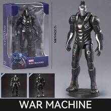Mô hình tượng nghệ thuật Marvel Series, mô hình nhân vật hành động có thể cử động, Iron Spider-Man/Thor/Thanos/Iron Man/Captain America/War Machine/Hulk, 4 inch và 7 inch, có thể dùng làm quà tặng - Nhiều màu - Xem 15