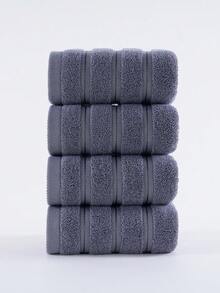 Bộ khăn tắm 3/4 món, gồm khăn tắm tay và khăn mặt, 100% cotton nguyên chất dành cho nam và nữ, khăn mặt 35*75 cm, khăn tắm 70*140 cm, khăn tay 34*34 cm. - Nhiều màu - Xem 7