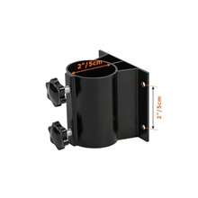 2 soportes para paraguas de patio base de paraguas para exteriores soporte de montaje para barandilla de cubierta montaje en cubierta balcón o patio al aire última intervensión - 2 - Ver 2