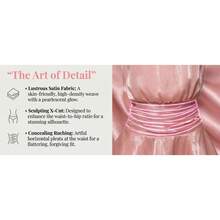 Women's Luxury Spaghetti Strap Solid Color Evening Dress | Sexy Ruched Twist Party Gown | Perfect For Weddings, Beach Events, Galas And Bachelorette Parties, Pink Spring - Pink - View 10