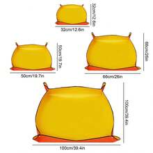 1 tấm thảm làm vườn chống thấm nước, thích hợp cho việc cấy ghép hoa và cây mọng nước và xới đất - Màu vàng - Xem 5