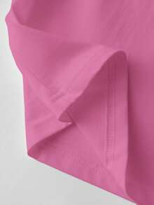 Women T-Shirts - Hot Pink - View 5