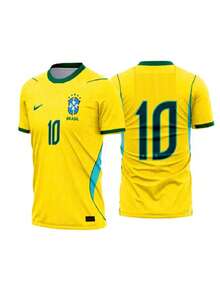 Yellow Jersey Of The Brazilian National Team For Men - World Cup 2026. Take Advantage! - Màu vàng - Xem 2