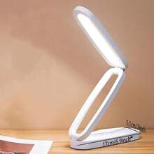 Rechargeable LED Folding Desk Lamp, Easy To Carry, Three-Level Brightness Adjustable Small Reading Lamp, Eye Friendly Learning Lamp, Portable Desk Lamp, Suitable For Home, Office And Travel - 彩色 - 查看 11