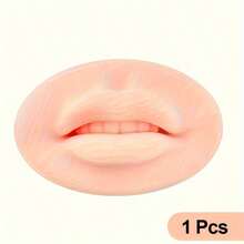 硅胶唇模 3D仿真 逼真柔软 Q-Bomb 纹理 纹身刺绣练习工具 耐用不变形 亲肤 可重复使用 高还原度唇妆训练模型 - 查看 9