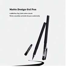 Bộ 10/20 bút bi mực gel đen mờ, ngòi siêu mảnh 0.5mm, viết trơn tru, không lem, có kẹp, thích hợp cho văn phòng và trường học, bút ký tên, văn phòng phẩm, bút, bút Pilot, bút trẻ em, thiết bị văn phòng, bộ văn phòng phẩm, bút Bic, bút học sinh, bút, đồ dùng học tập, bộ đồ dùng học tập, bút, bút, đồ dùng học tập, bút, bút, đồ dùng học tập, đồ dùng học tập, đồ dùng học tập - Nhiều kiểu dáng - Xem 3