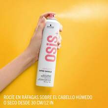 Schwarzkopf Osis+ Protective Spray 300ml Spray – Heat Protectant And Anti-Frizz Spray For Hair. Protects Against Heat From Straighteners And Hairdryers While Maintaining Softness And Shine. ✅ 24/72h Delivery To Mainland Spain | Beauty Explosion | Your Beauty And Makeup Store – Unleash Your Best Self - 300毫升 - 查看 3
